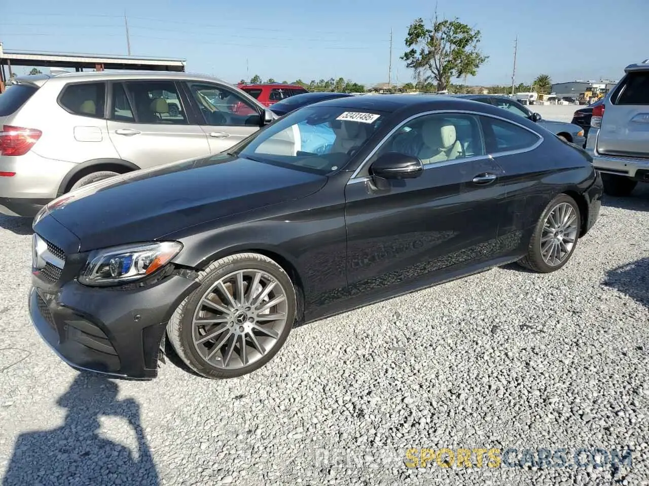 1 fotografías del automóvil dañado W1KWJ8DB3MG073786 MERCEDES-BENZ C-CLASS 2021