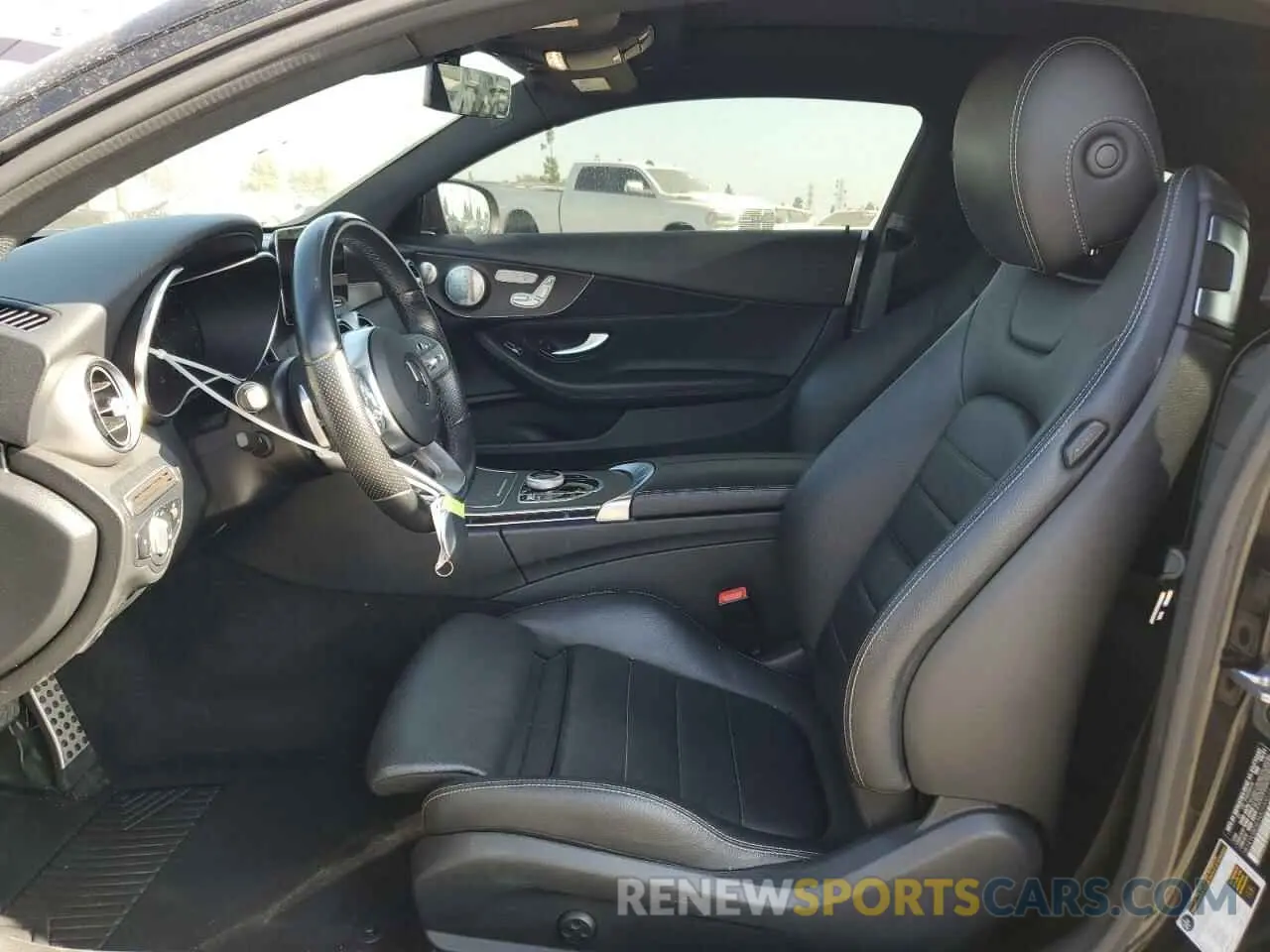 7 fotografías del automóvil dañado W1KWJ8DB3MG093522 MERCEDES-BENZ C-CLASS 2021