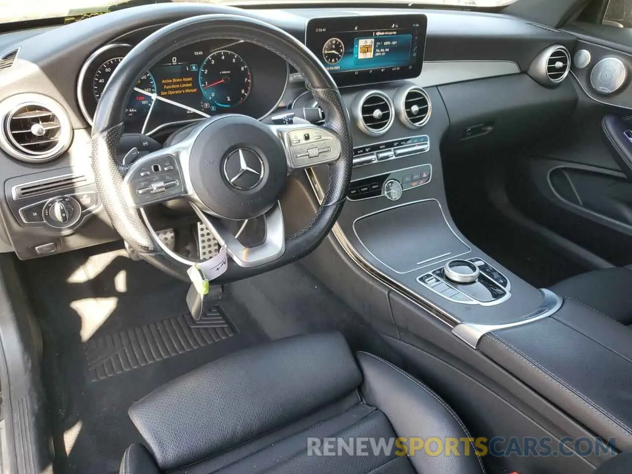 8 fotografías del automóvil dañado W1KWJ8DB3MG093522 MERCEDES-BENZ C-CLASS 2021