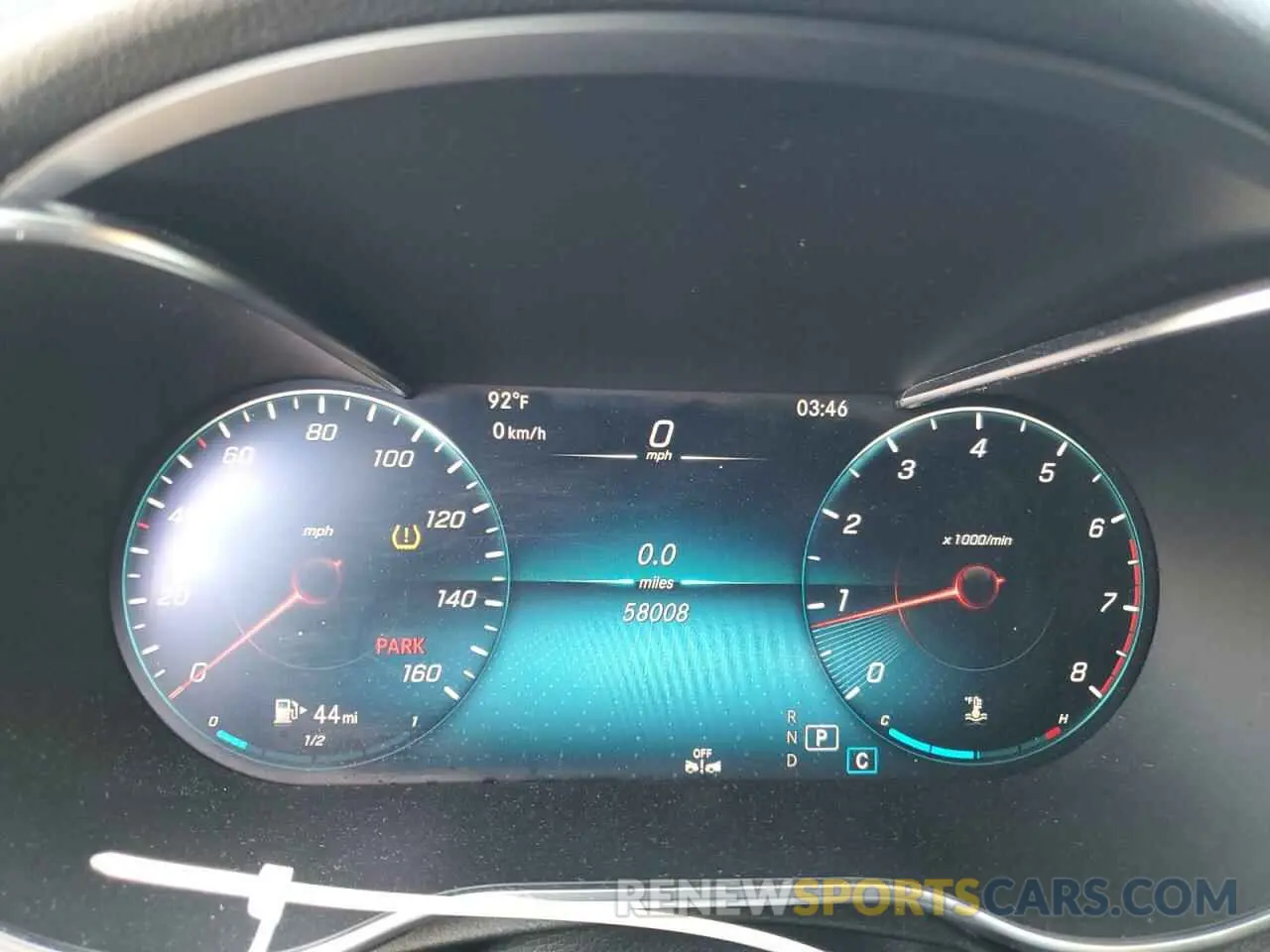9 fotografías del automóvil dañado W1KWJ8DB3MG093522 MERCEDES-BENZ C-CLASS 2021