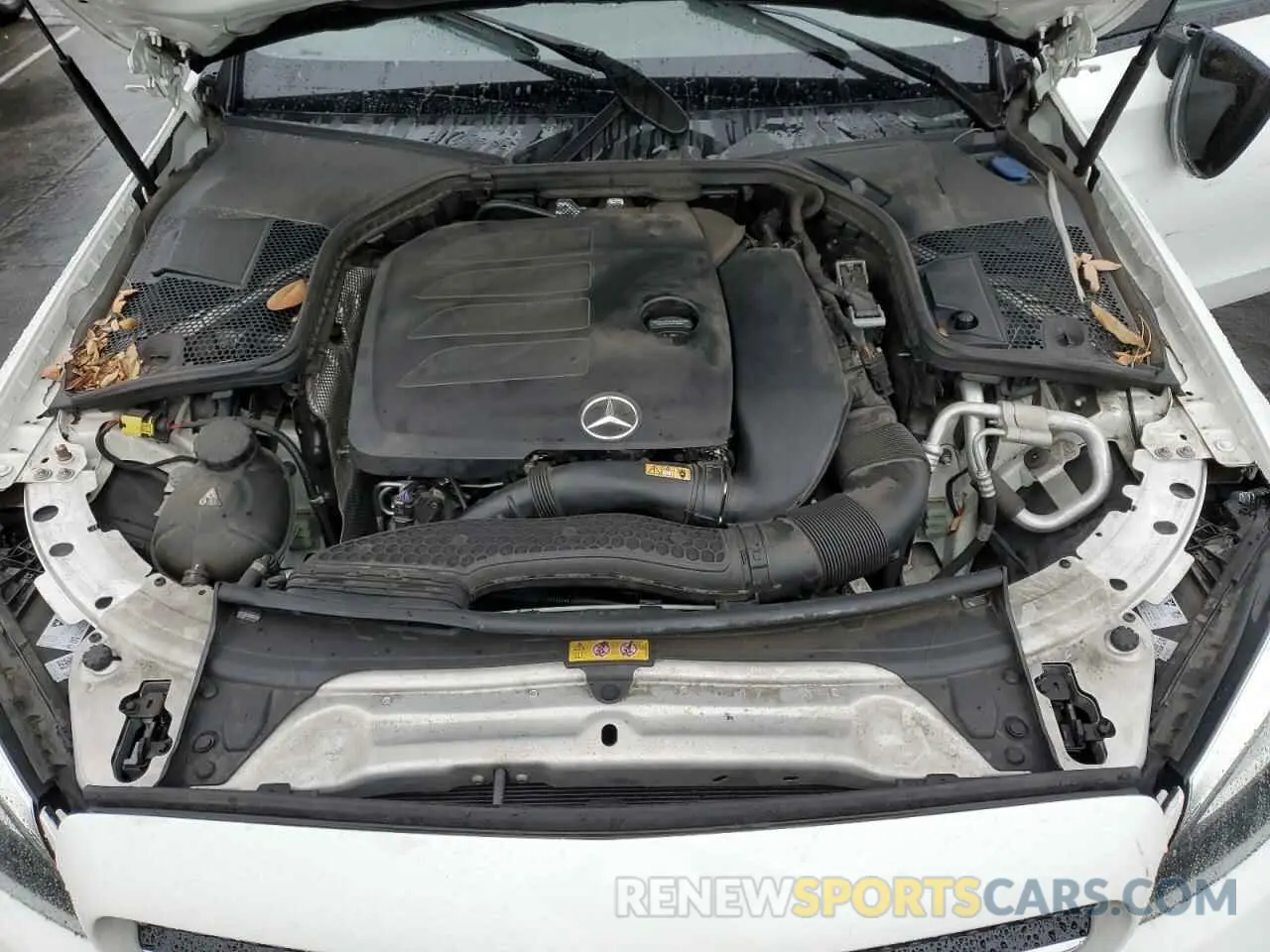 11 fotografías del automóvil dañado W1KWJ8DB8MG102764 MERCEDES-BENZ C-CLASS 2021