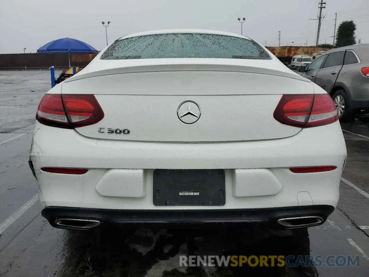 6 fotografías del automóvil dañado W1KWJ8DB8MG102764 MERCEDES-BENZ C-CLASS 2021