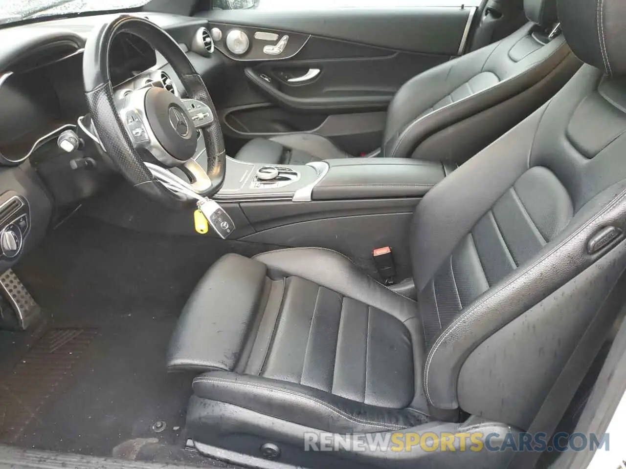 7 fotografías del automóvil dañado W1KWJ8DB8MG102764 MERCEDES-BENZ C-CLASS 2021