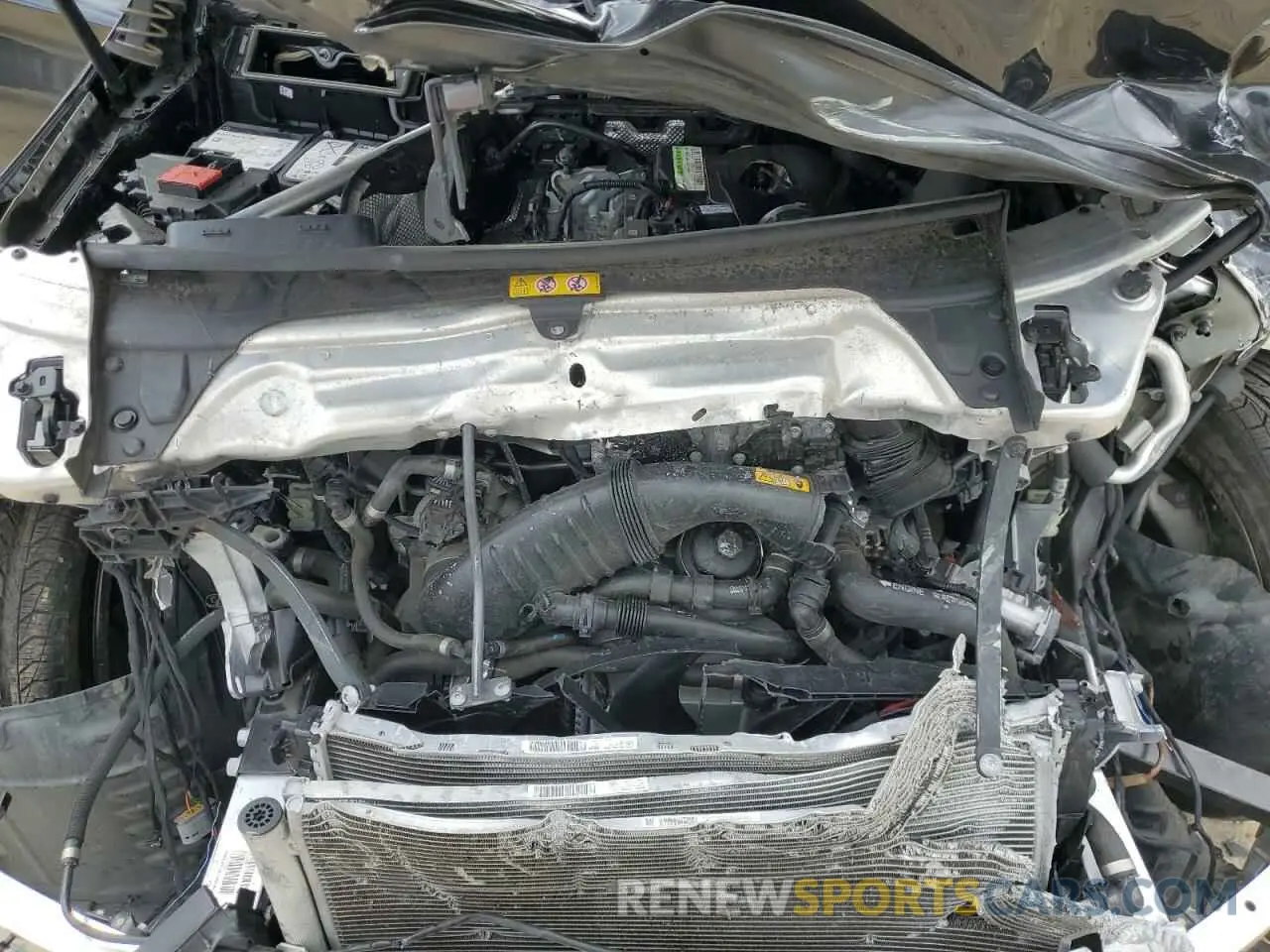 11 fotografías del automóvil dañado W1KWJ8EB4MG046031 MERCEDES-BENZ C-CLASS 2021