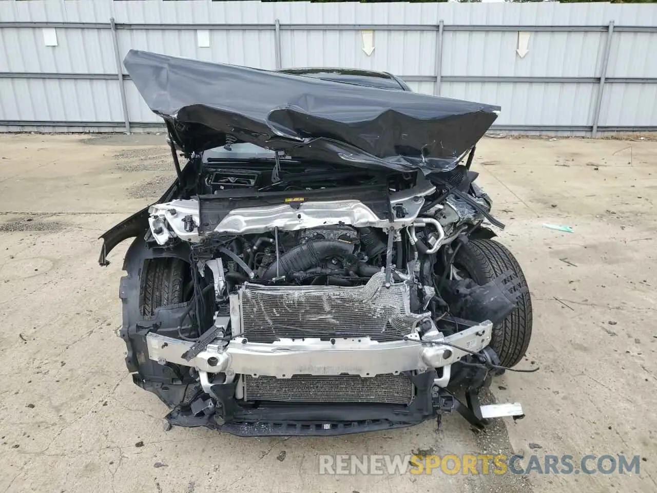 5 fotografías del automóvil dañado W1KWJ8EB4MG046031 MERCEDES-BENZ C-CLASS 2021