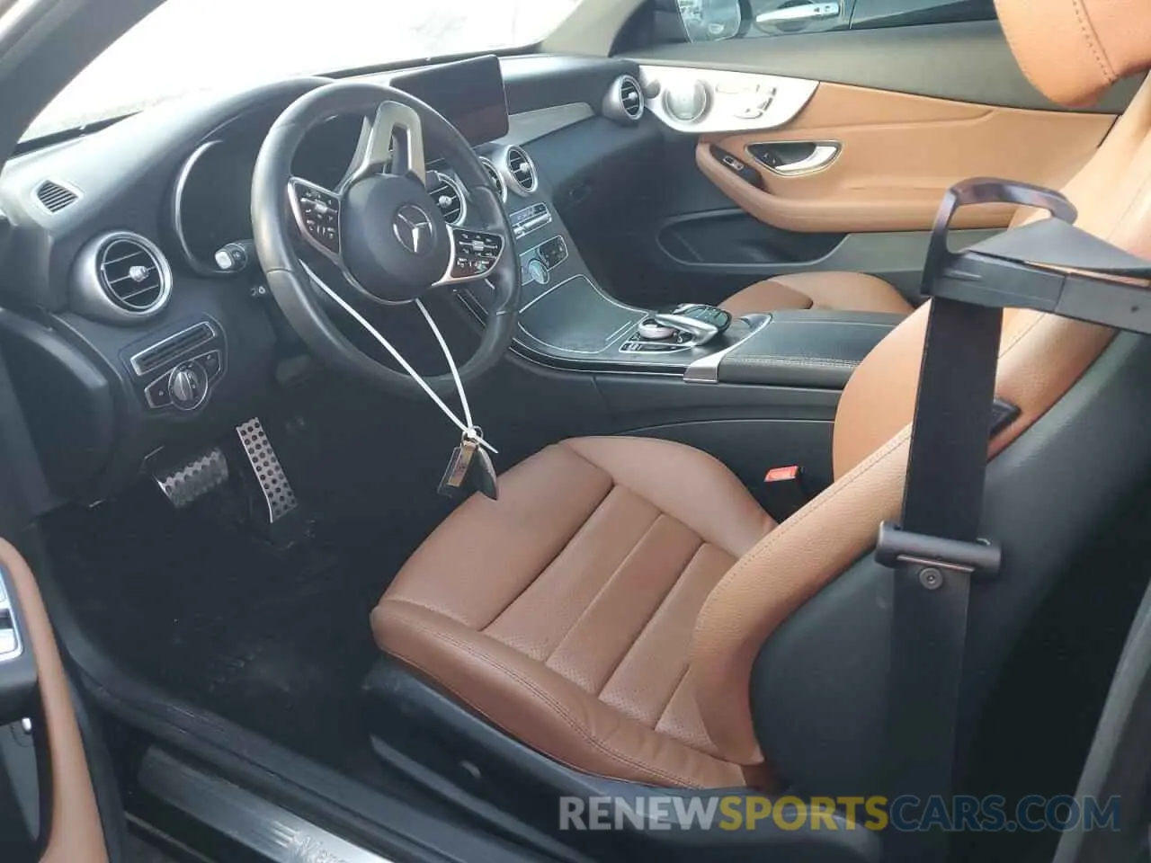 7 fotografías del automóvil dañado W1KWJ8EB4MG092040 MERCEDES-BENZ C-CLASS 2021