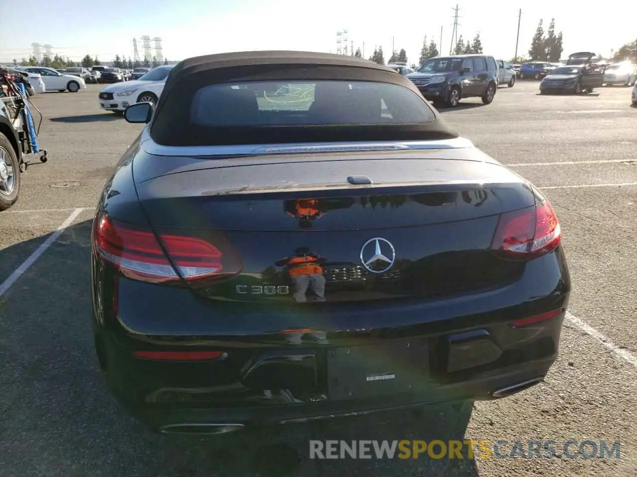 6 fotografías del automóvil dañado W1KWK8DB7MG100453 MERCEDES-BENZ C-CLASS 2021
