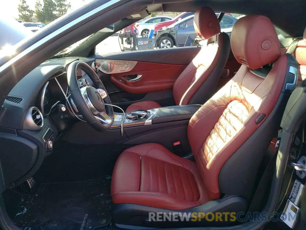 7 fotografías del automóvil dañado W1KWK8DB7MG100453 MERCEDES-BENZ C-CLASS 2021