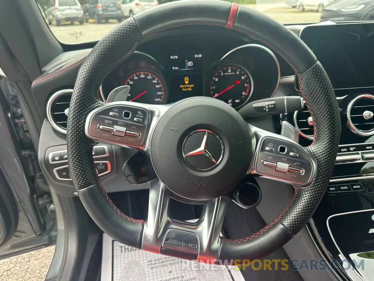 8 fotografías del automóvil dañado W1KWK8HB6MG098513 MERCEDES-BENZ C-CLASS 2021