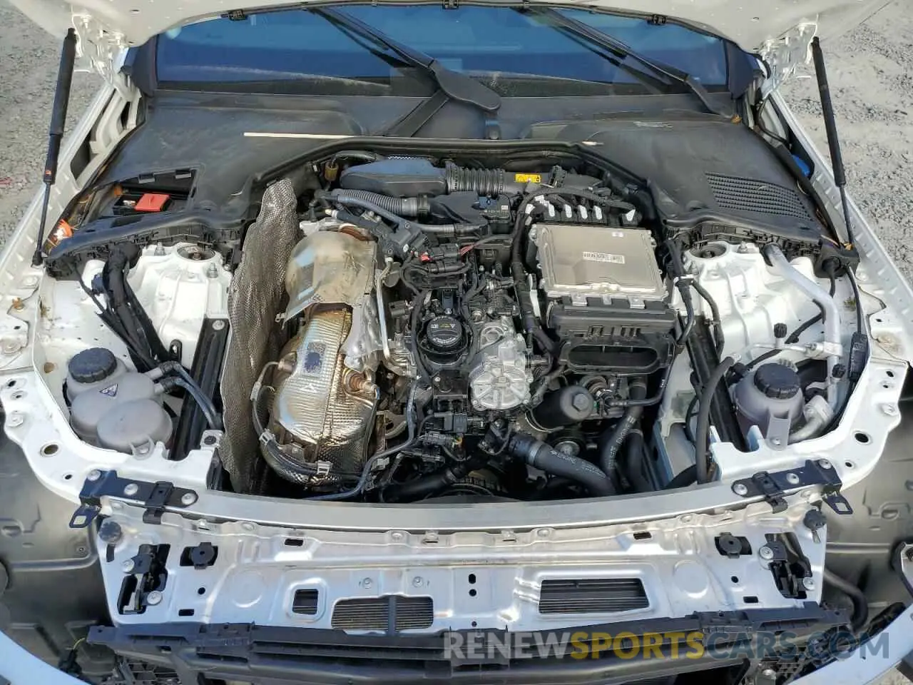 7 fotografías del automóvil dañado W1KAF4GB1NR010076 MERCEDES-BENZ C-CLASS 2022