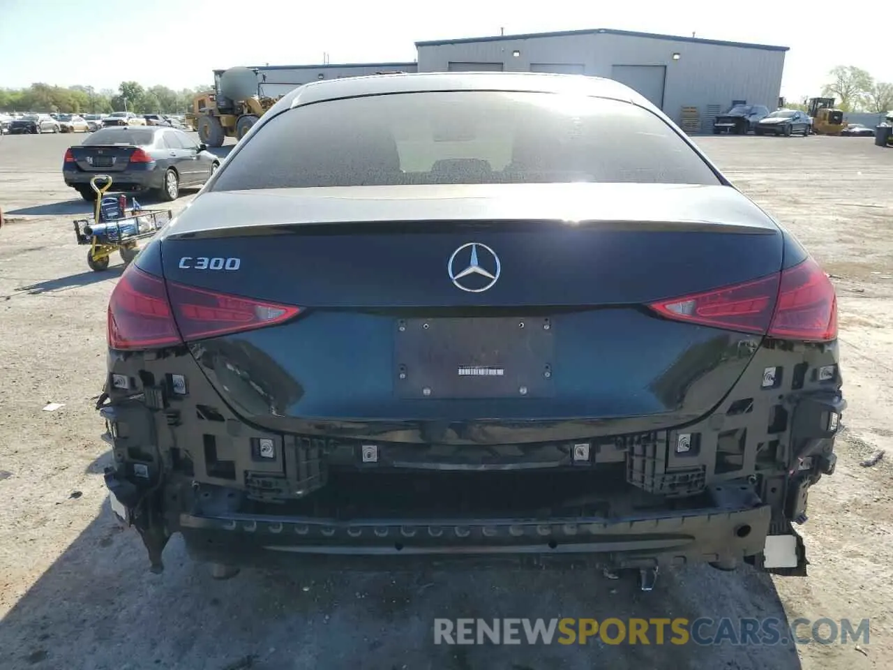6 fotografías del automóvil dañado W1KAF4GB5NR055005 MERCEDES-BENZ C-CLASS 2022