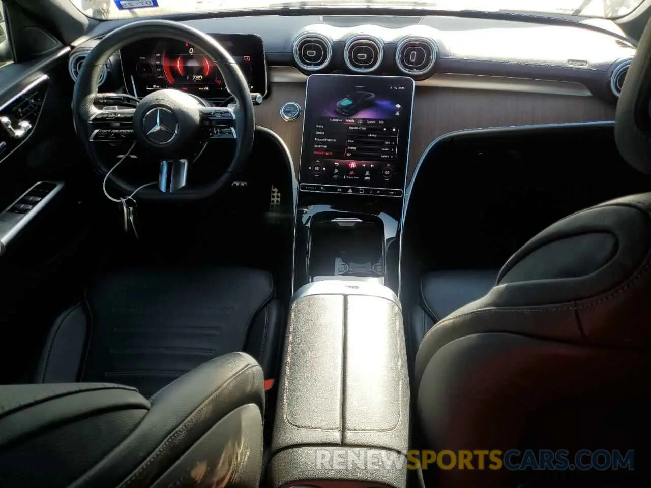 8 fotografías del automóvil dañado W1KAF4GB5NR055005 MERCEDES-BENZ C-CLASS 2022