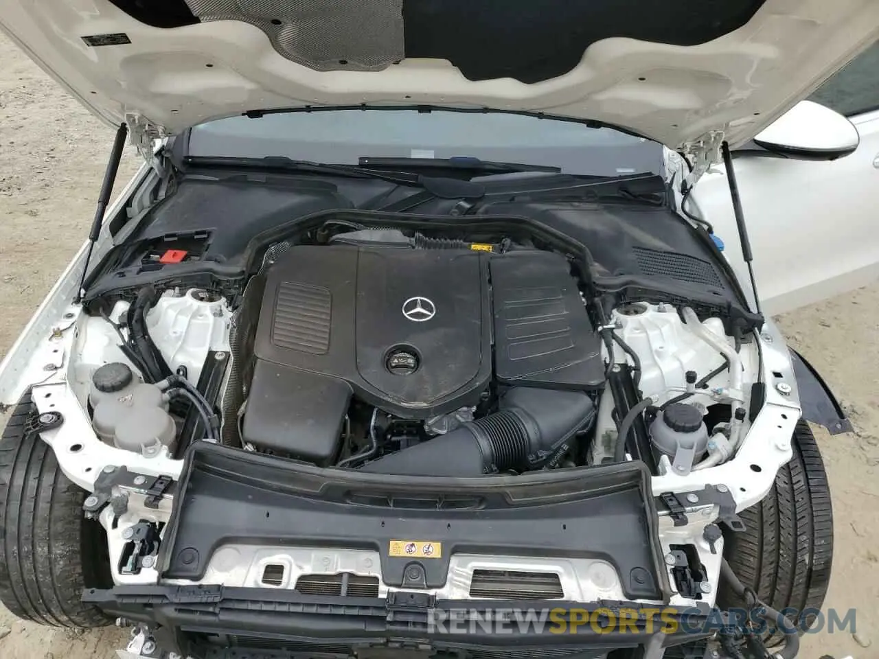 11 fotografías del automóvil dañado W1KAF4GB6NR048287 MERCEDES-BENZ C-CLASS 2022