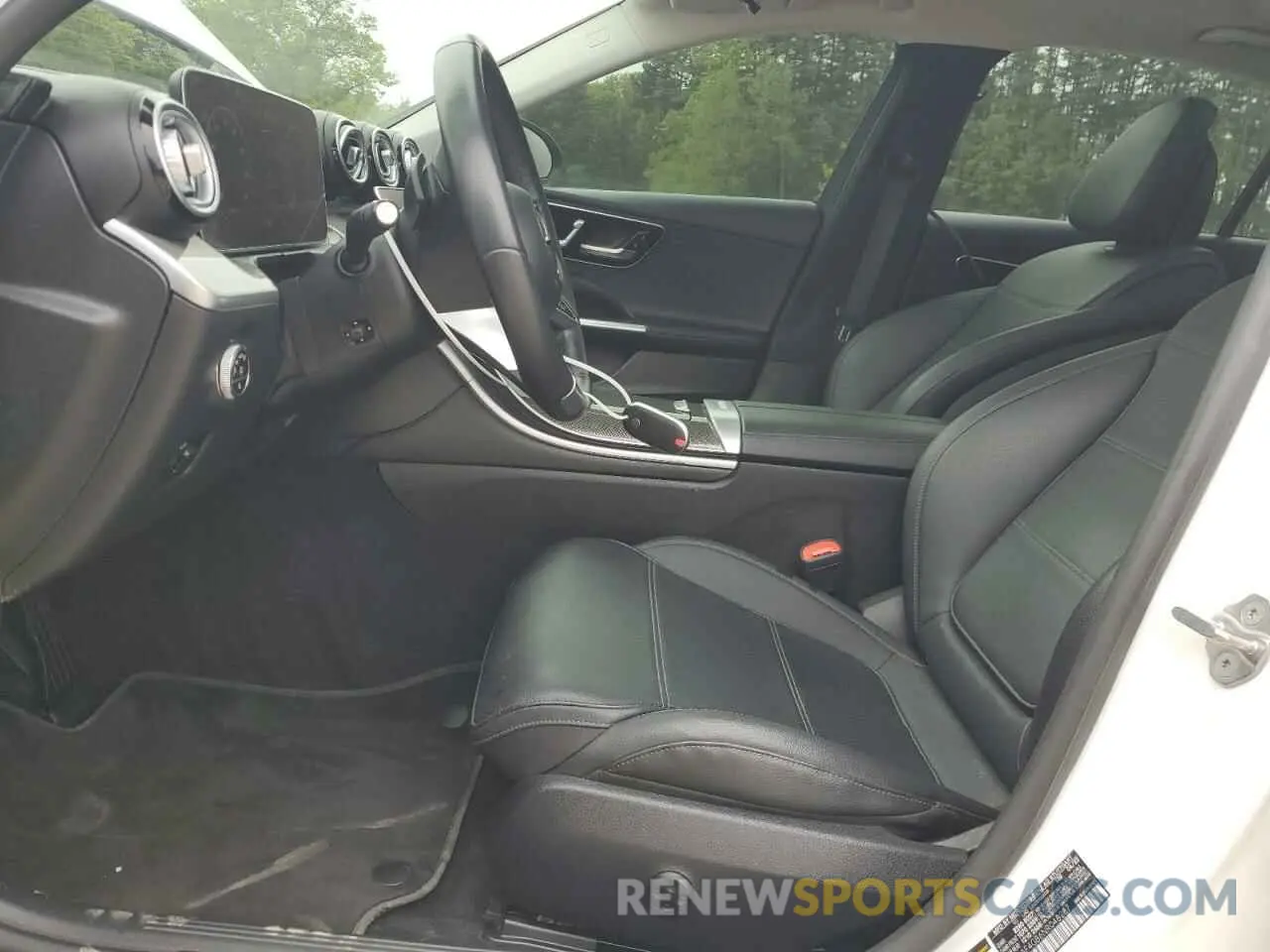 7 fotografías del automóvil dañado W1KAF4GB6NR048287 MERCEDES-BENZ C-CLASS 2022