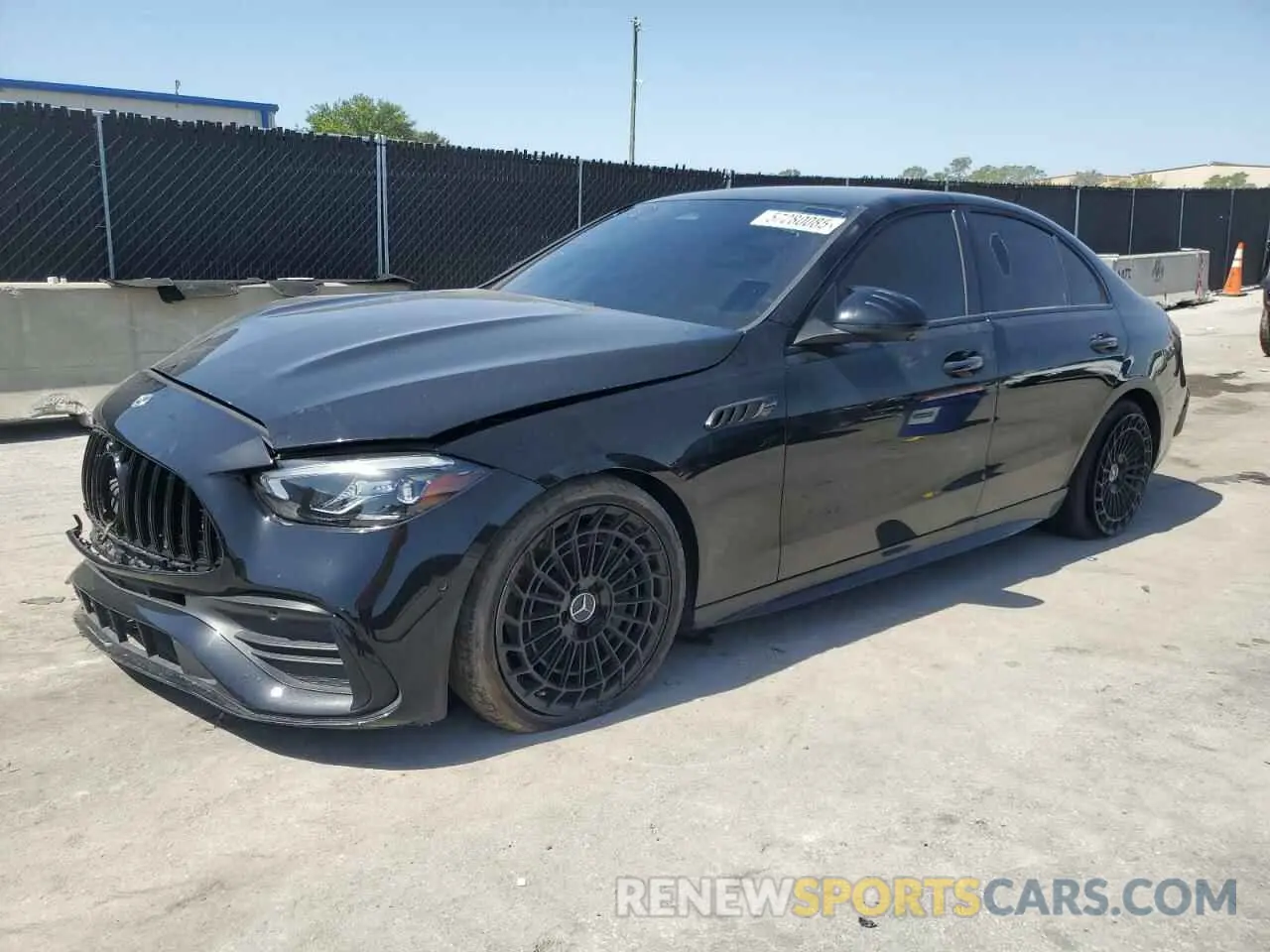 1 fotografías del automóvil dañado W1KAF4GBXNR046025 MERCEDES-BENZ C-CLASS 2022