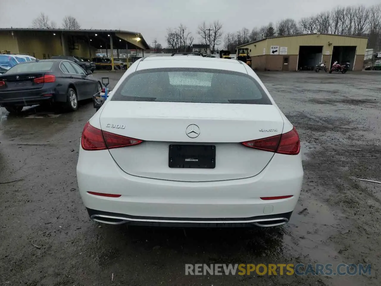 6 fotografías del automóvil dañado W1KAF4HB0NR044069 MERCEDES-BENZ C-CLASS 2022