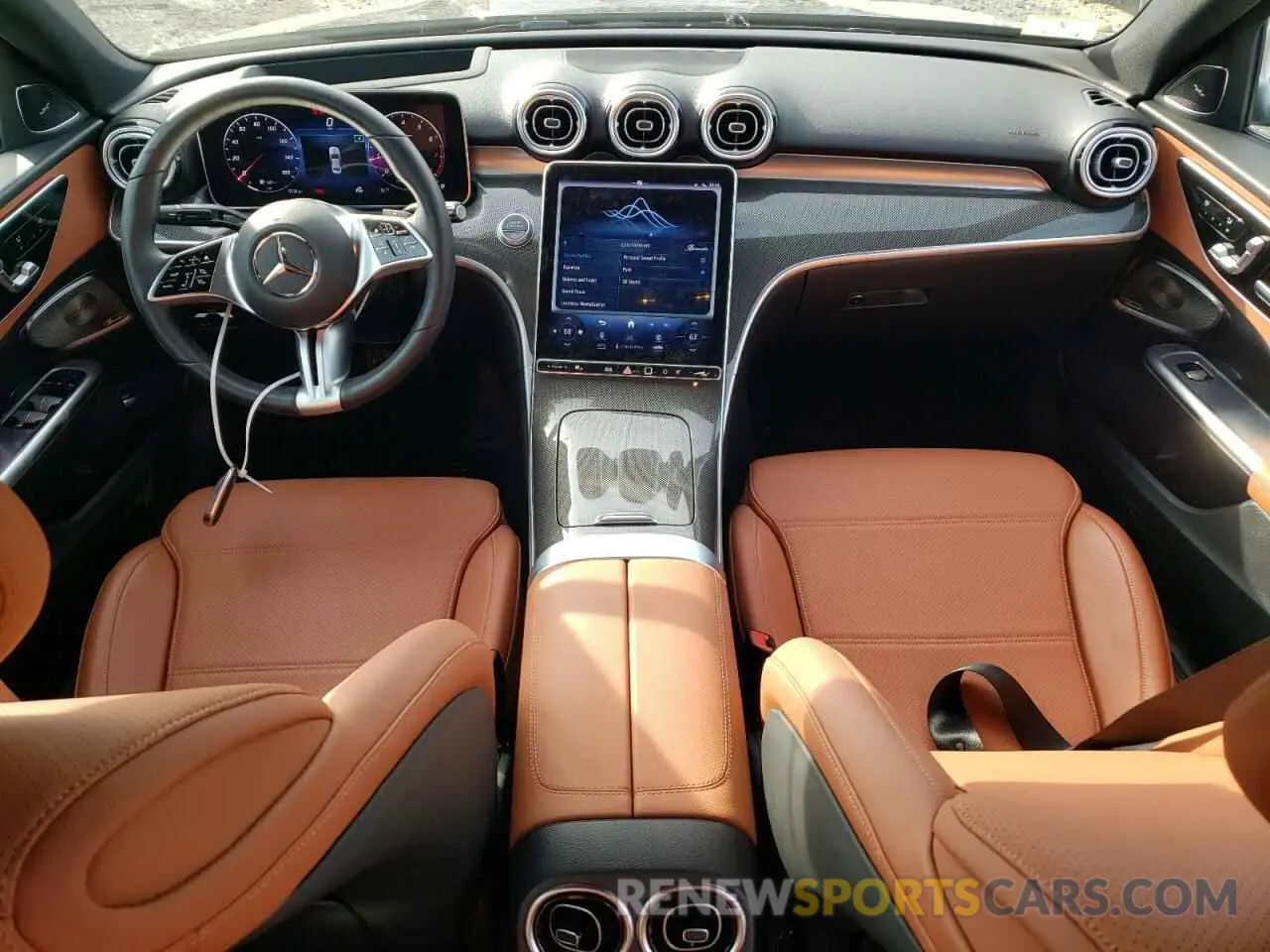 8 fotografías del automóvil dañado W1KAF4HB1NR008262 MERCEDES-BENZ C-CLASS 2022