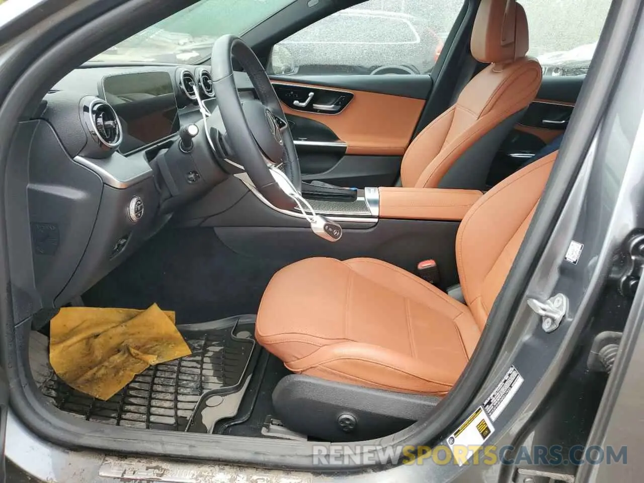7 fotografías del automóvil dañado W1KAF4HB1NR017933 MERCEDES-BENZ C-CLASS 2022