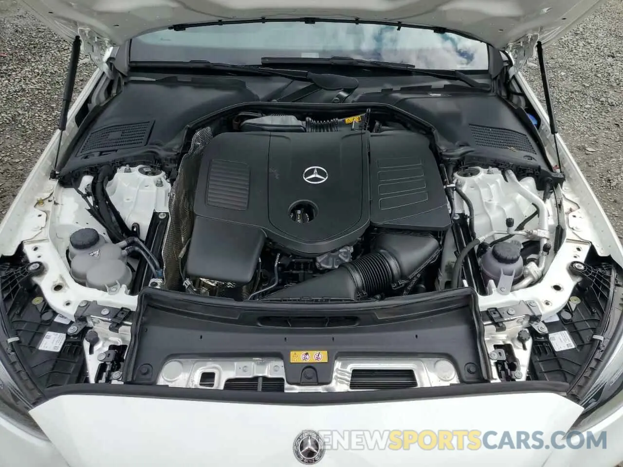 11 fotografías del automóvil dañado W1KAF4HB5NR009611 MERCEDES-BENZ C-CLASS 2022