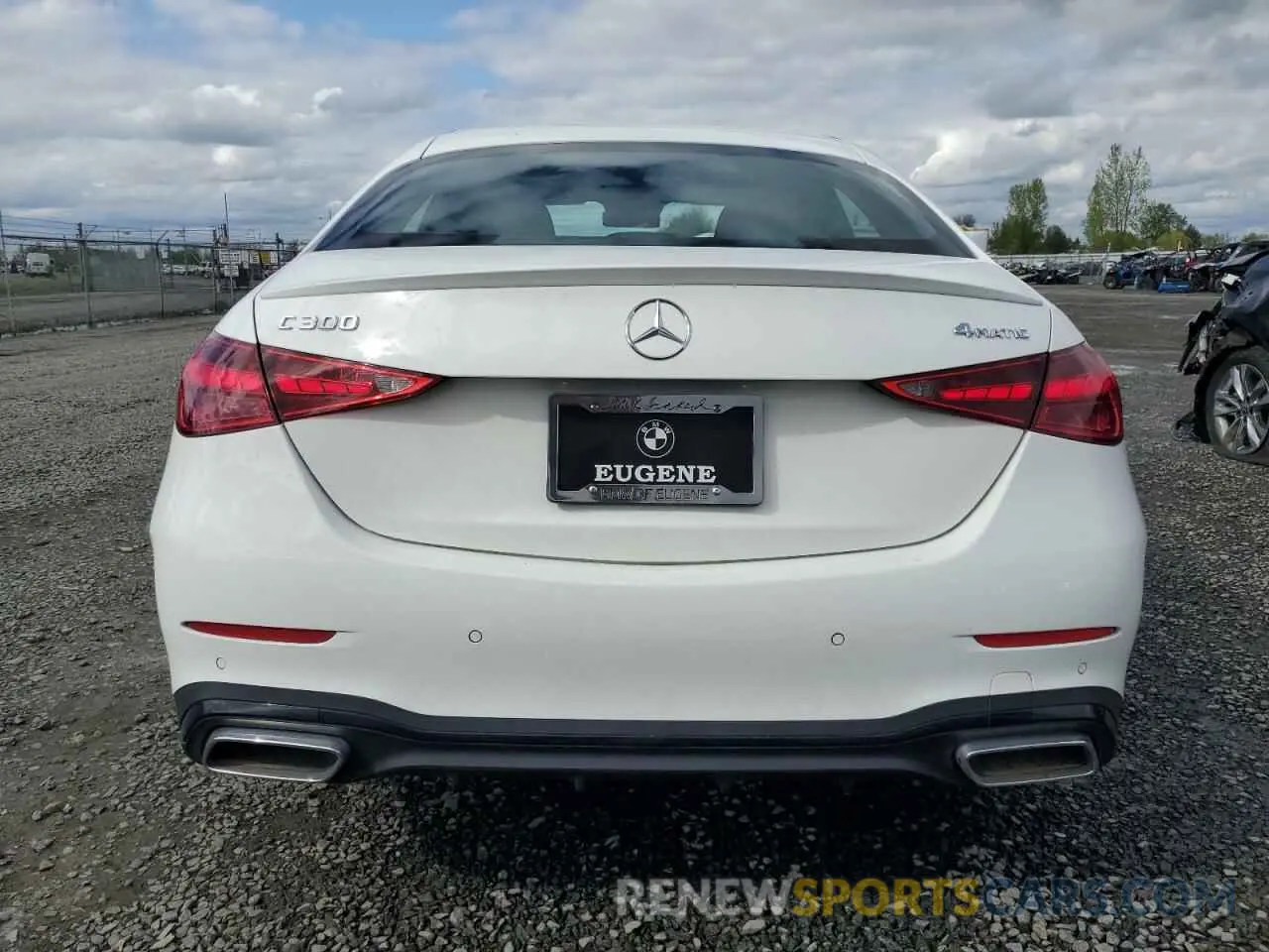 6 fotografías del automóvil dañado W1KAF4HB5NR009611 MERCEDES-BENZ C-CLASS 2022