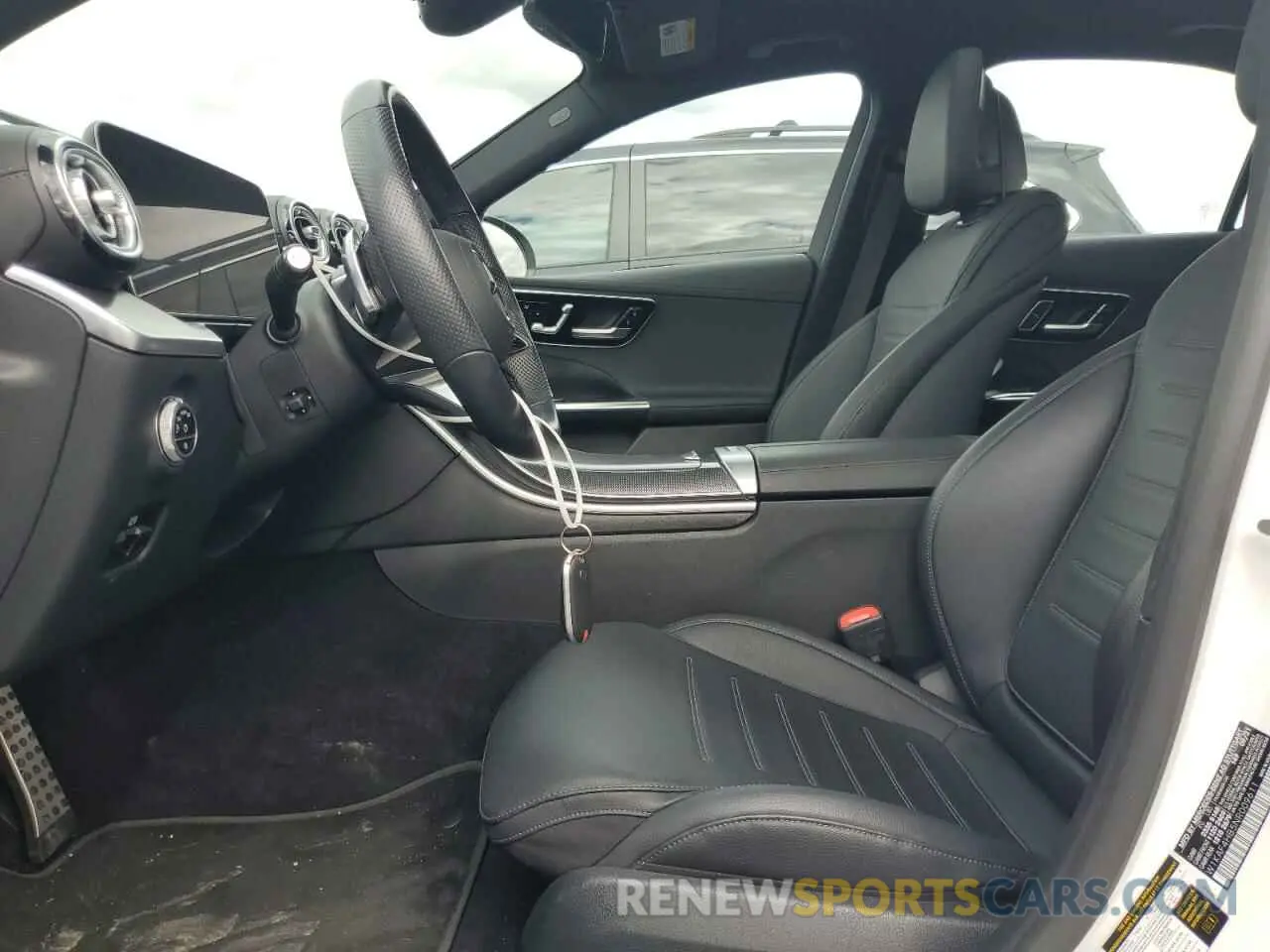 7 fotografías del automóvil dañado W1KAF4HB5NR009611 MERCEDES-BENZ C-CLASS 2022