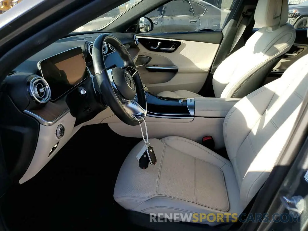 7 fotografías del automóvil dañado W1KAF4HB6NR009780 MERCEDES-BENZ C-CLASS 2022