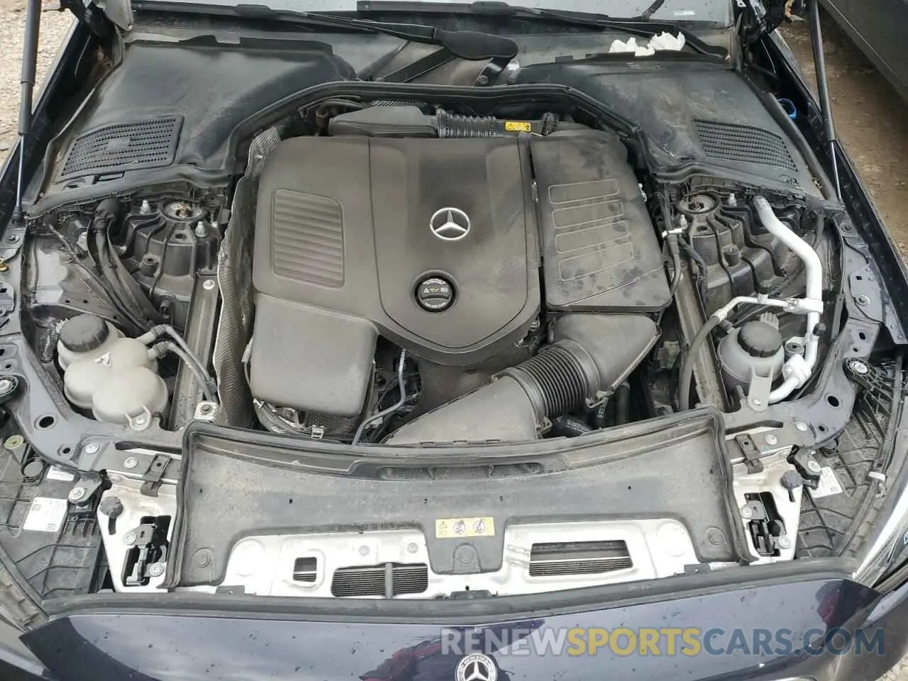 11 fotografías del automóvil dañado W1KAF4HB7NR061578 MERCEDES-BENZ C-CLASS 2022