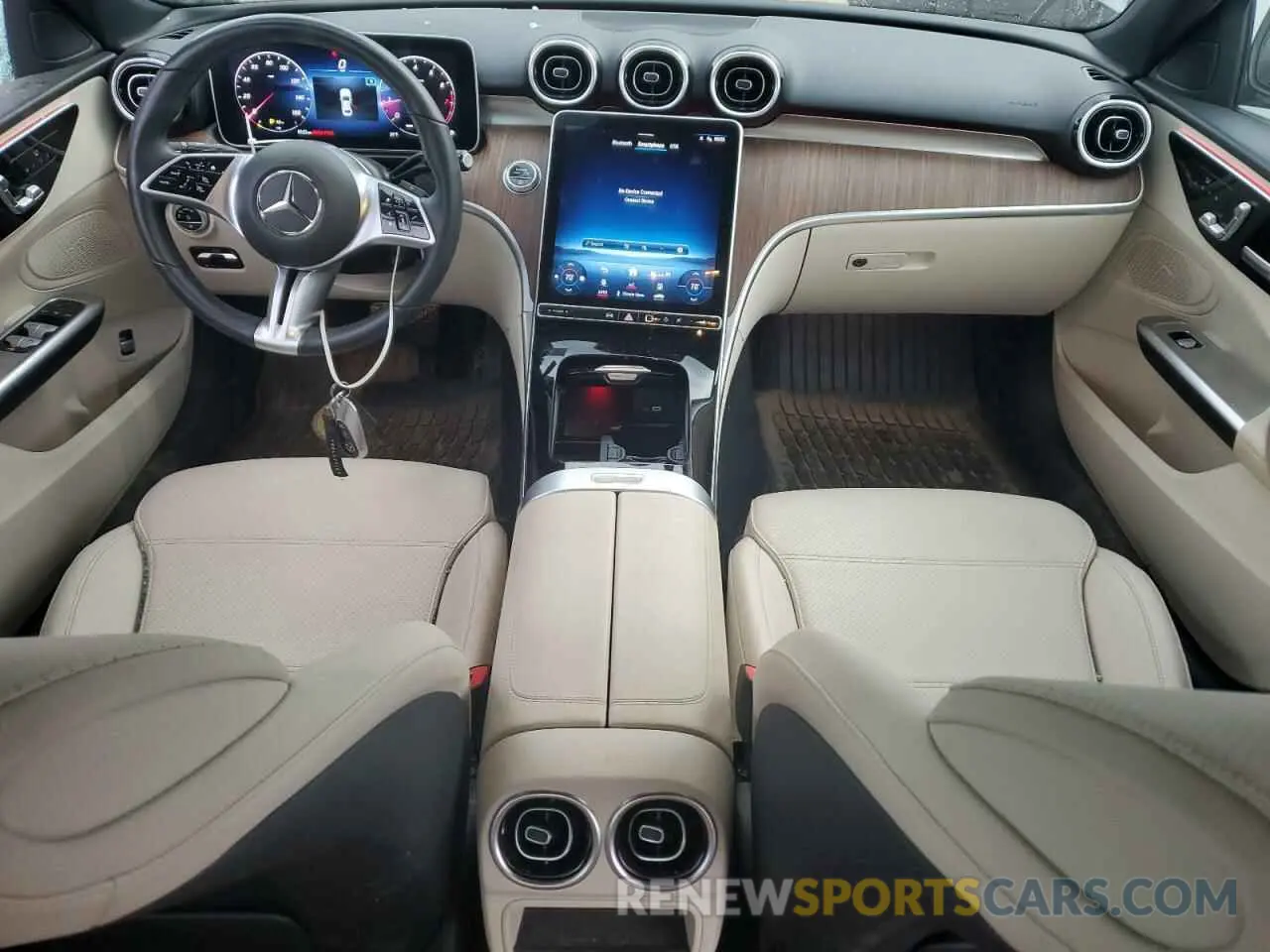 8 fotografías del automóvil dañado W1KAF4HB7NR061578 MERCEDES-BENZ C-CLASS 2022