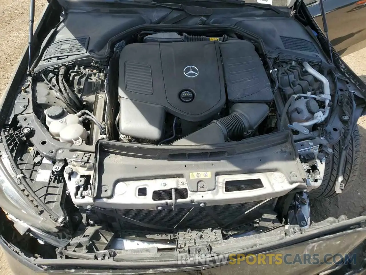 12 fotografías del automóvil dañado W1KAF4HB7NR067171 MERCEDES-BENZ C-CLASS 2022