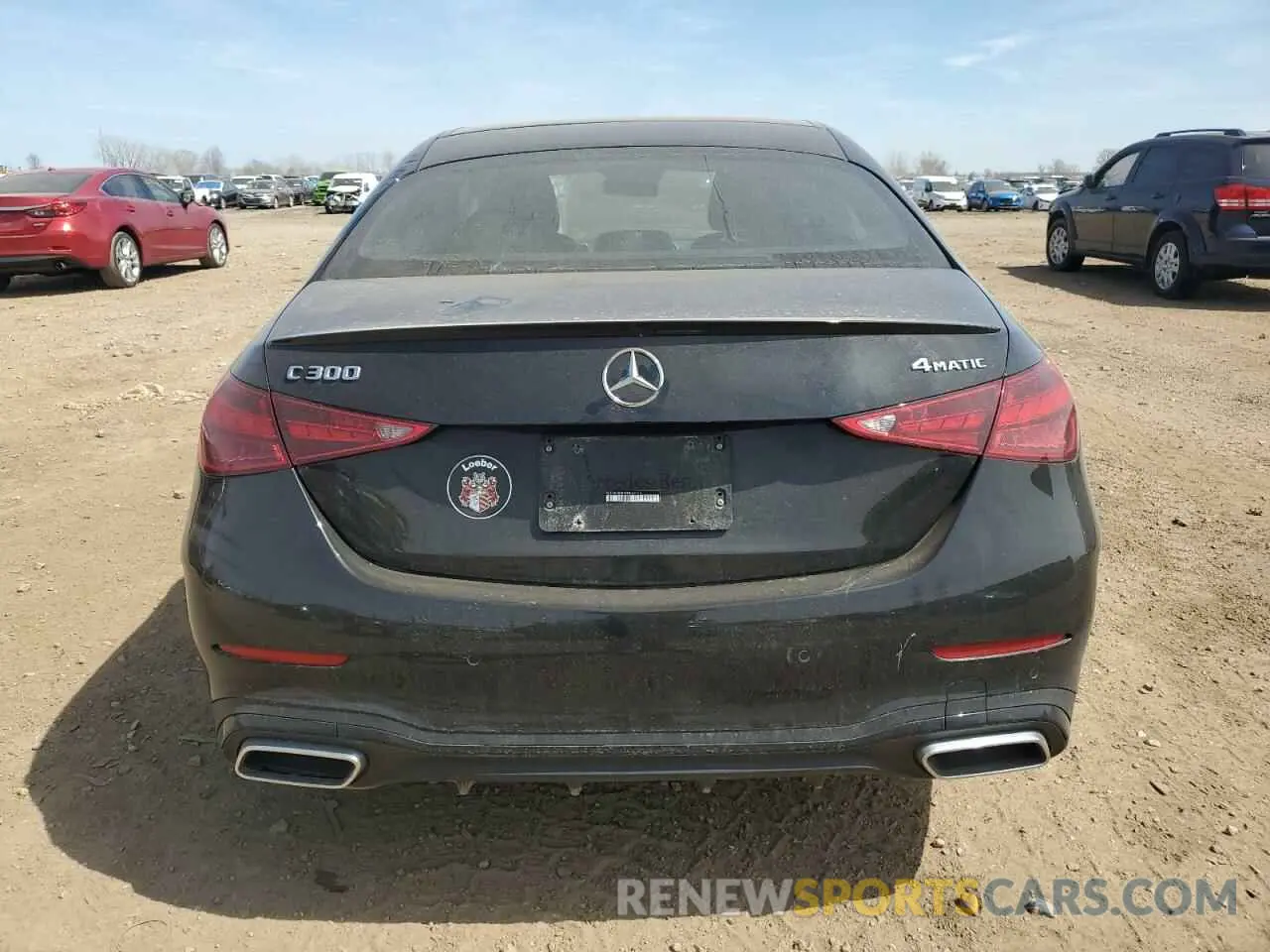 6 fotografías del automóvil dañado W1KAF4HB7NR067171 MERCEDES-BENZ C-CLASS 2022