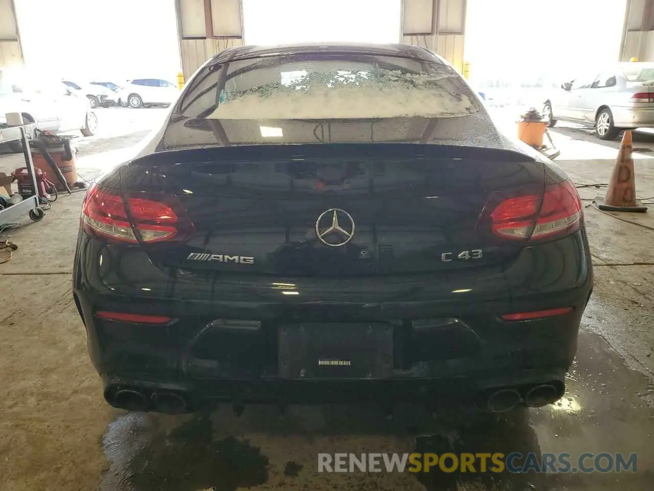 6 fotografías del automóvil dañado W1KWJ6EB8NG112506 MERCEDES-BENZ C-CLASS 2022