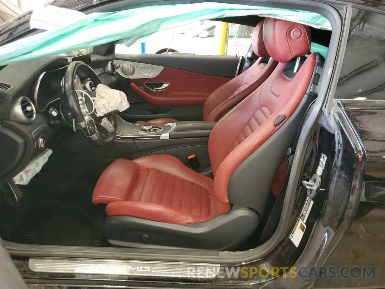 7 fotografías del automóvil dañado W1KWJ6EB8NG112506 MERCEDES-BENZ C-CLASS 2022