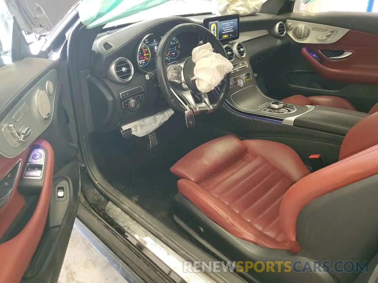 8 fotografías del automóvil dañado W1KWJ6EB8NG112506 MERCEDES-BENZ C-CLASS 2022