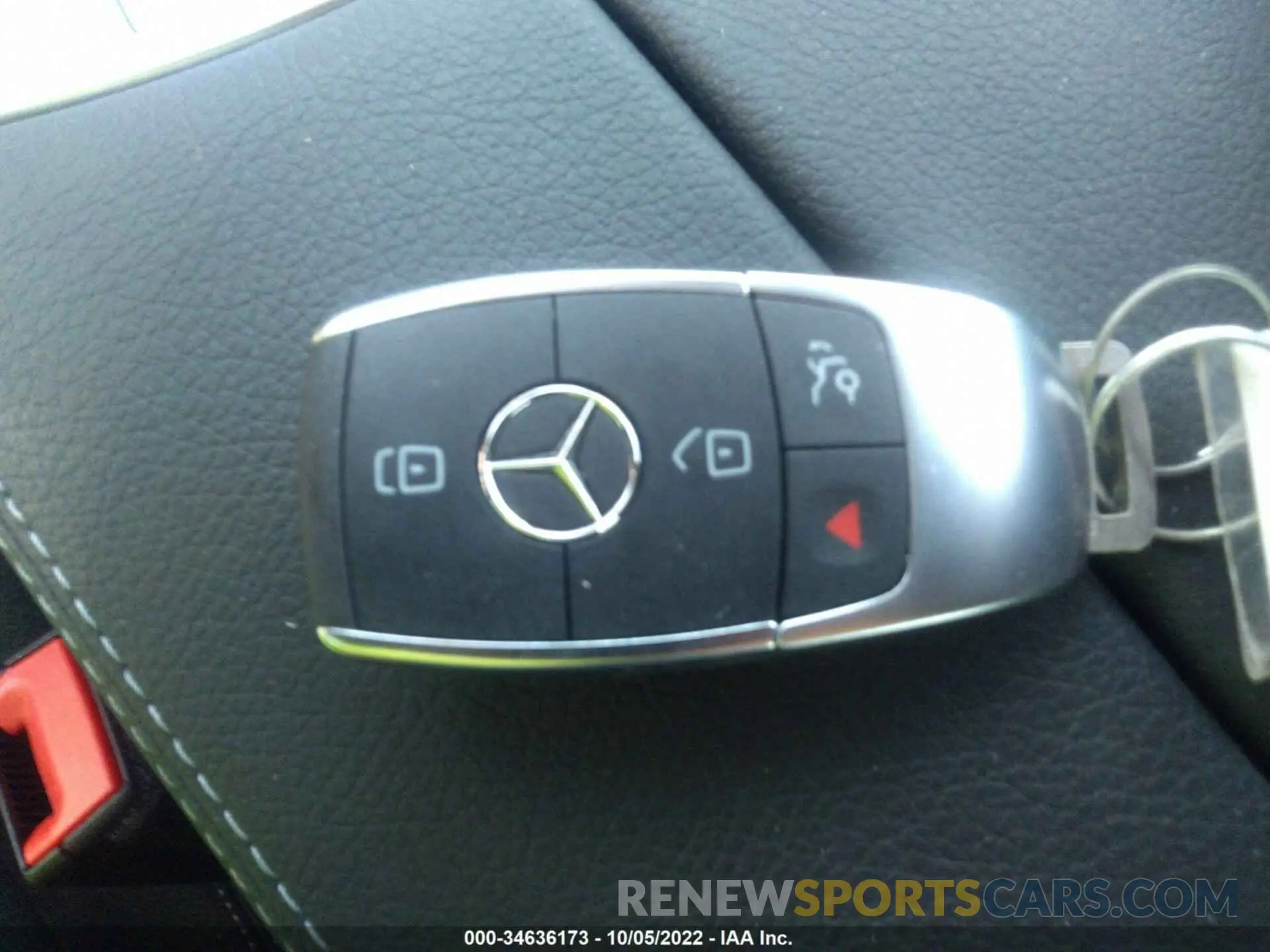 11 fotografías del automóvil dañado W1KWK8DB7NG111258 MERCEDES-BENZ C-CLASS 2022