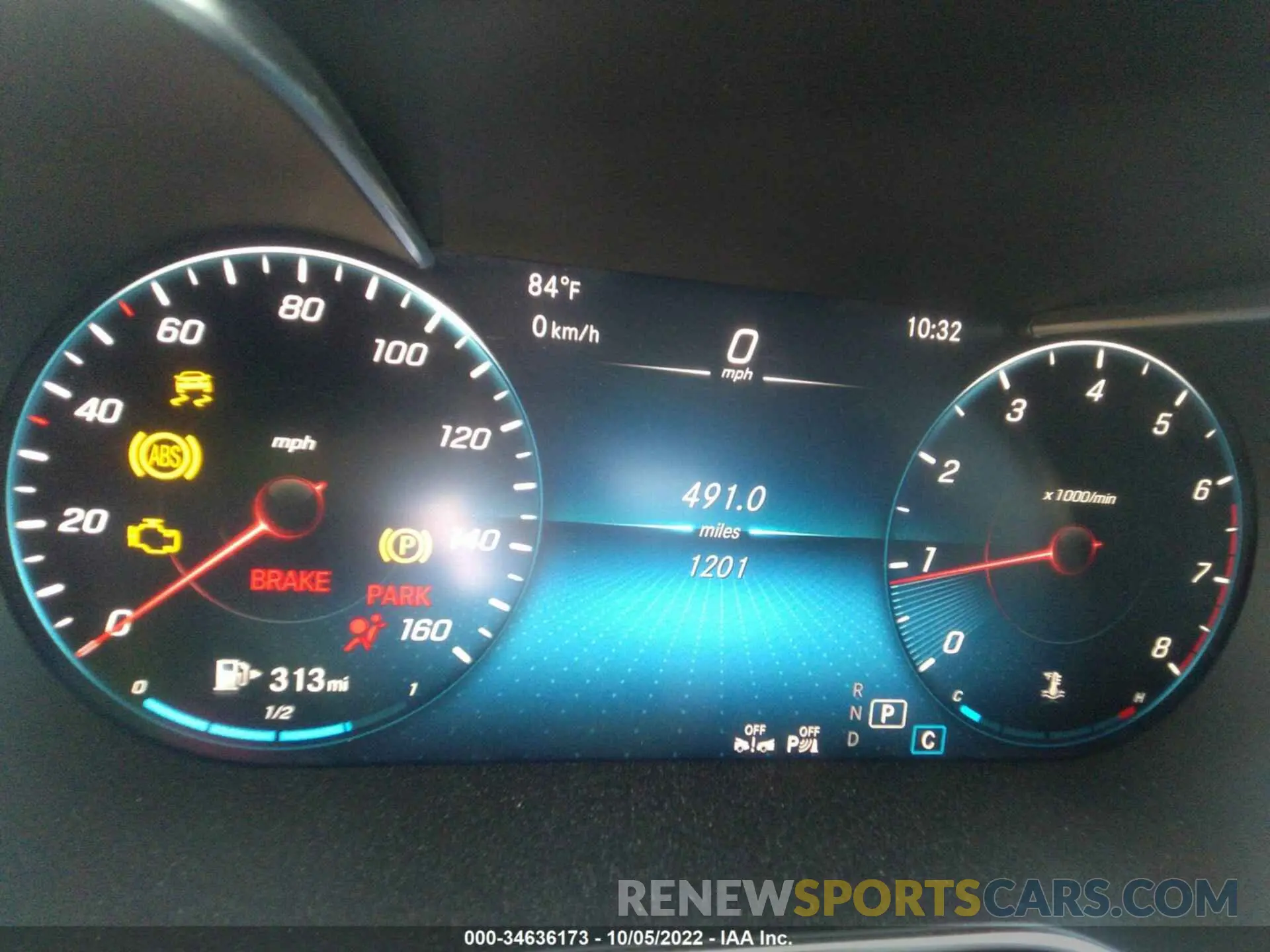 7 fotografías del automóvil dañado W1KWK8DB7NG111258 MERCEDES-BENZ C-CLASS 2022