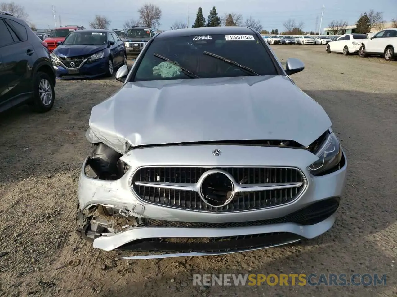 5 fotografías del automóvil dañado W1KAF4GB0PR094457 MERCEDES-BENZ C-CLASS 2023