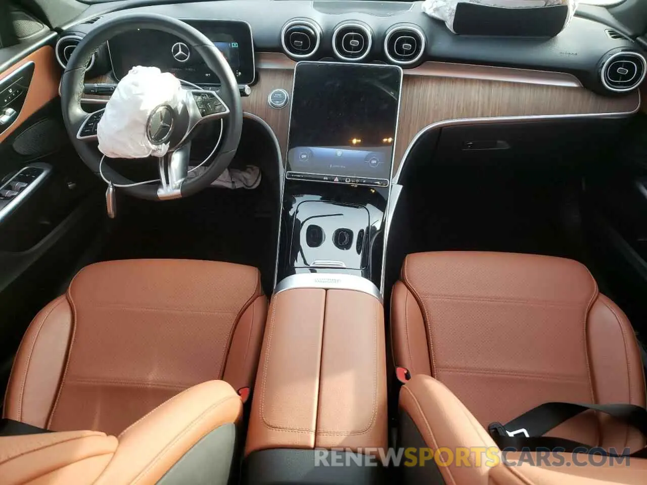8 fotografías del automóvil dañado W1KAF4GB0PR094457 MERCEDES-BENZ C-CLASS 2023