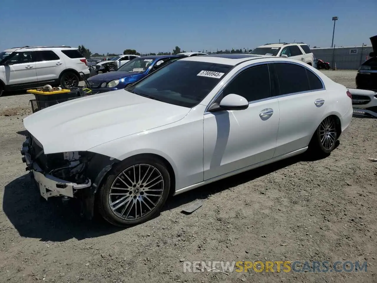 1 fotografías del automóvil dañado W1KAF4GB1PR101173 MERCEDES-BENZ C-CLASS 2023