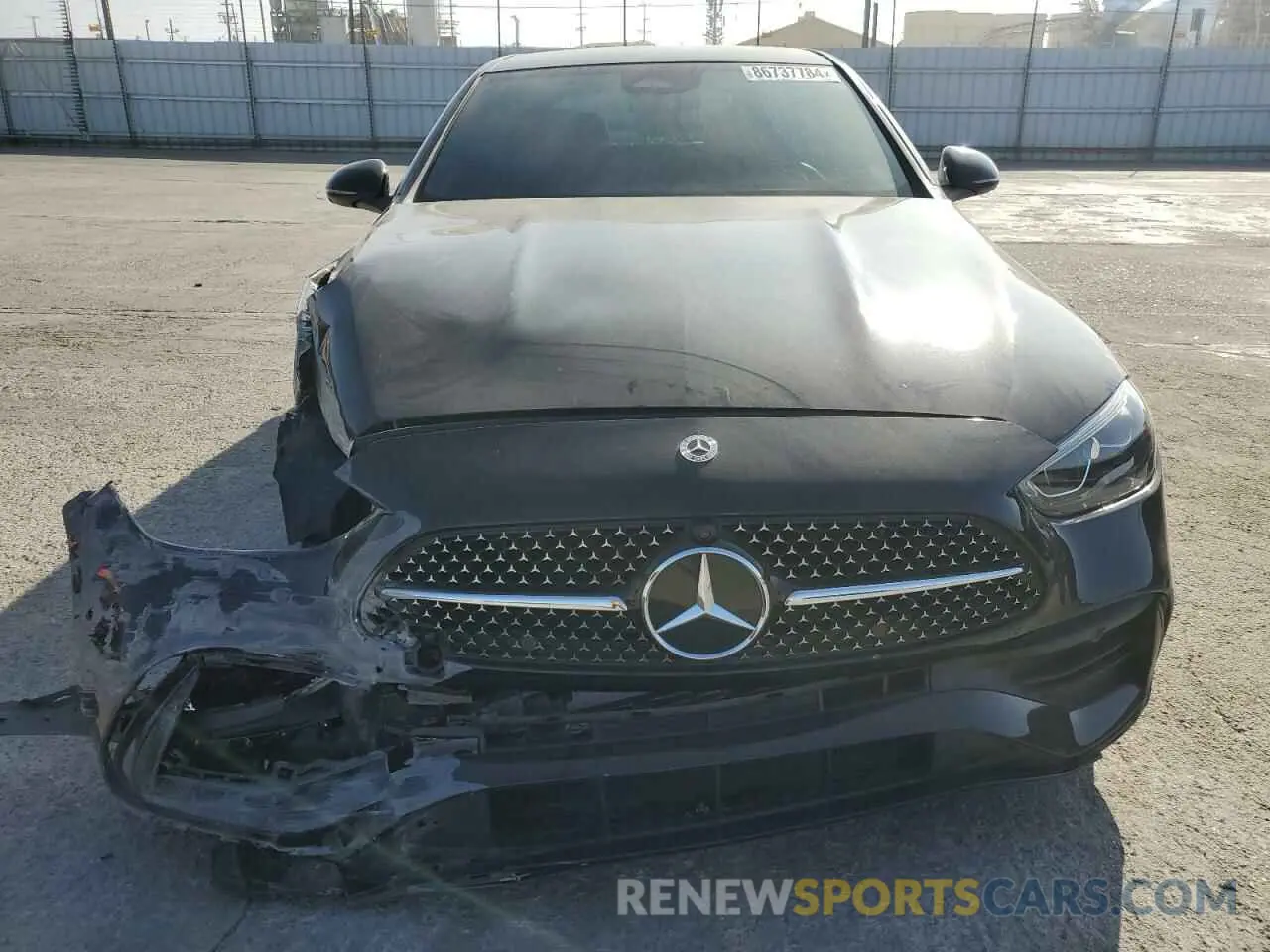 5 fotografías del automóvil dañado W1KAF4GB1PR135033 MERCEDES-BENZ C-CLASS 2023
