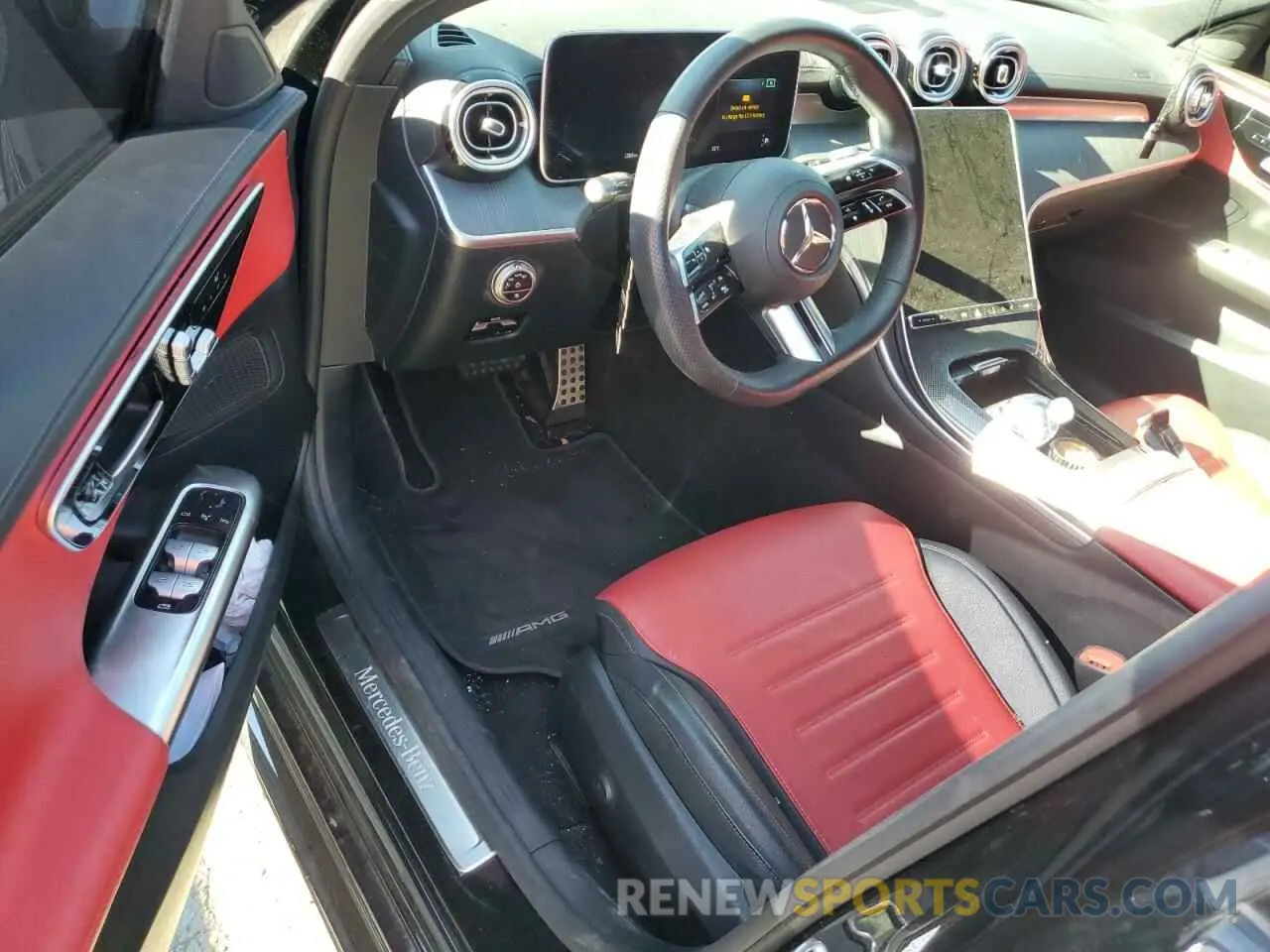 8 fotografías del automóvil dañado W1KAF4GB2PR104146 MERCEDES-BENZ C-CLASS 2023