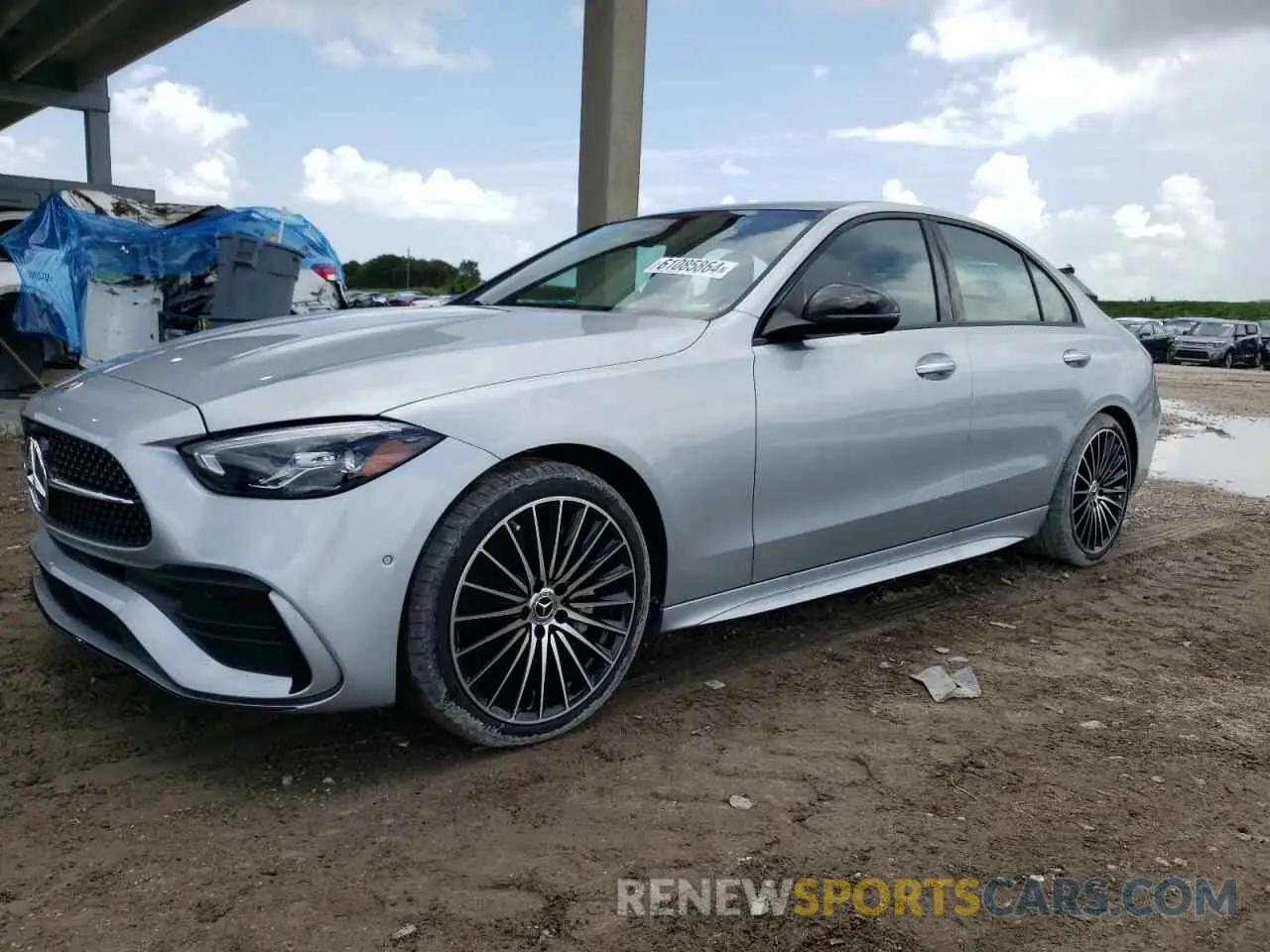1 fotografías del automóvil dañado W1KAF4GB2PR143917 MERCEDES-BENZ C-CLASS 2023