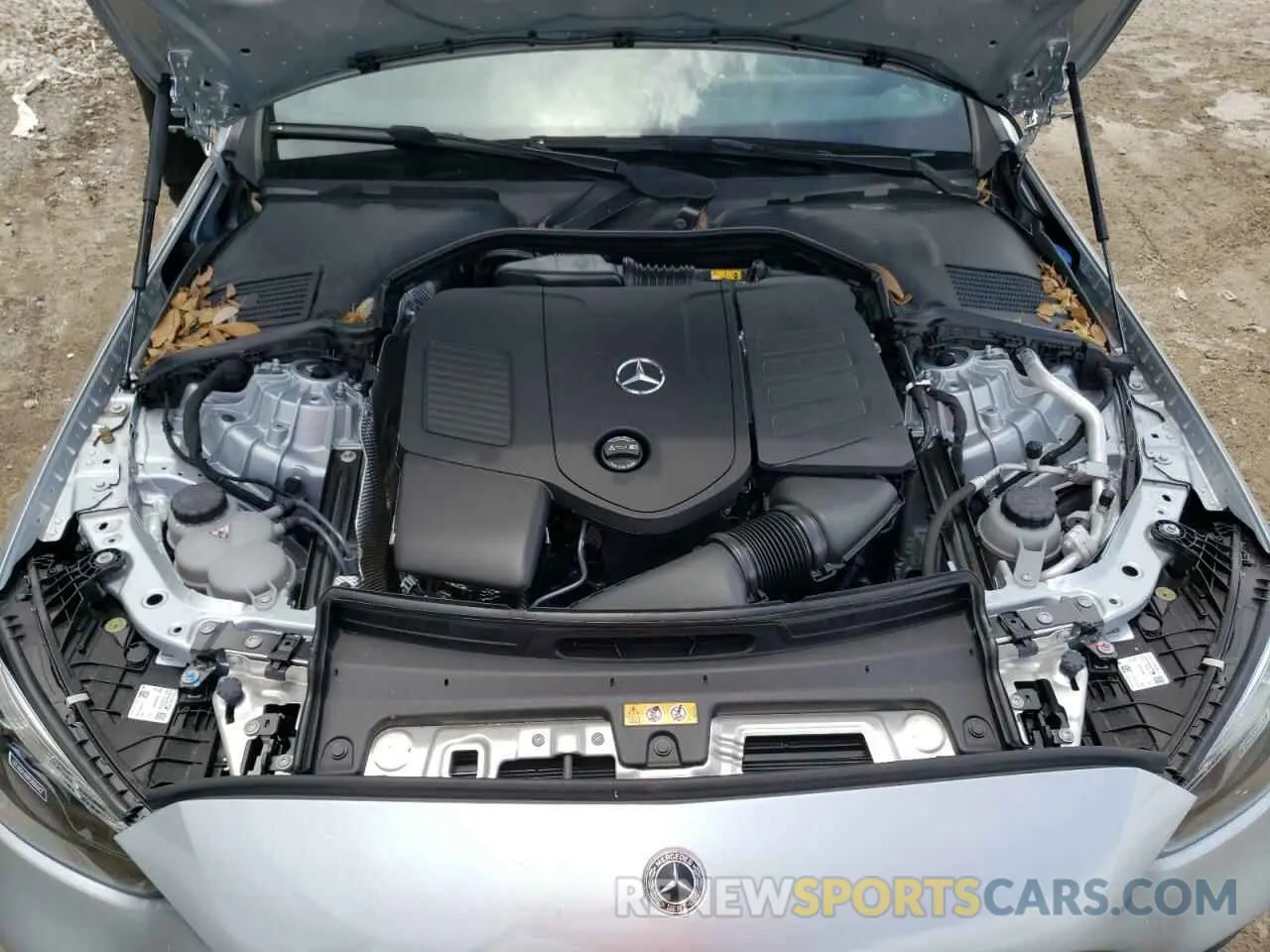 11 fotografías del automóvil dañado W1KAF4GB2PR143917 MERCEDES-BENZ C-CLASS 2023
