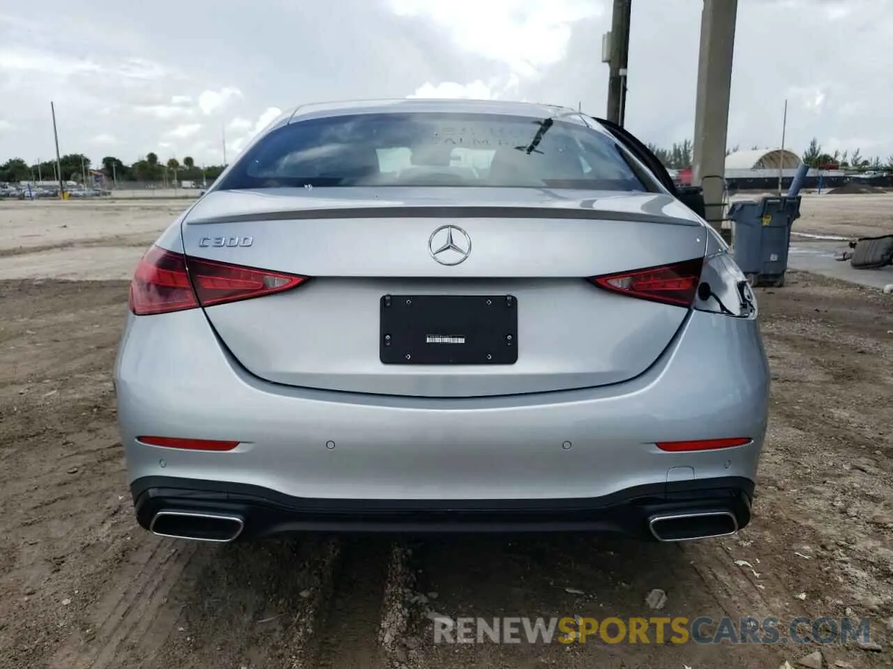 6 fotografías del automóvil dañado W1KAF4GB2PR143917 MERCEDES-BENZ C-CLASS 2023