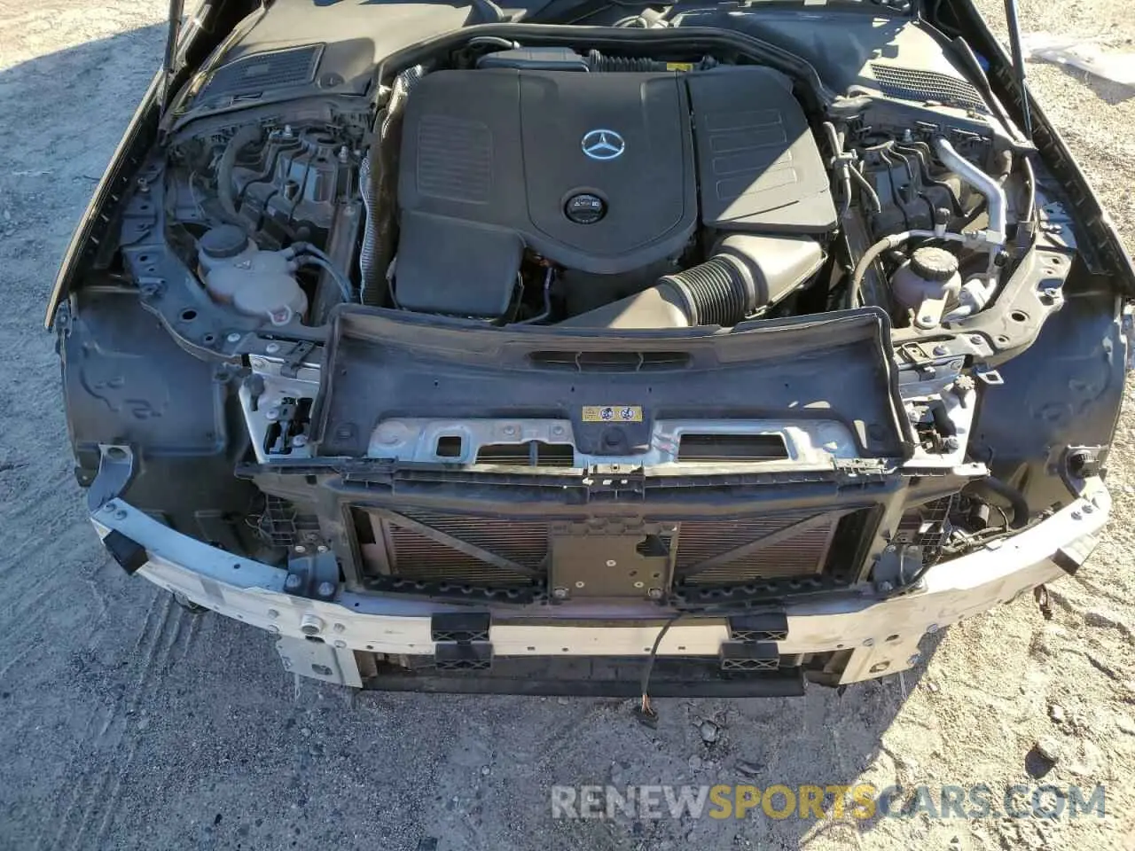 11 fotografías del automóvil dañado W1KAF4GB3PR126432 MERCEDES-BENZ C-CLASS 2023