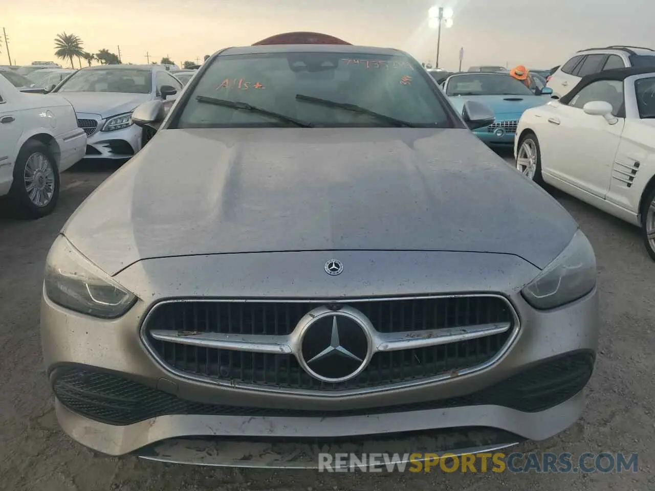 5 fotografías del automóvil dañado W1KAF4GB4PR144969 MERCEDES-BENZ C-CLASS 2023