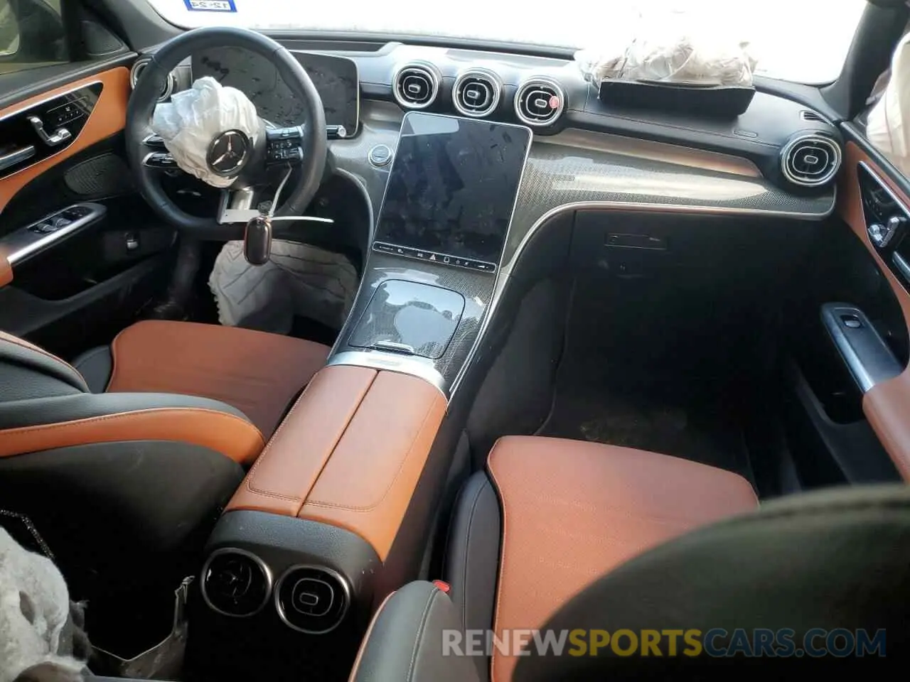 8 fotografías del automóvil dañado W1KAF4GB5PR097130 MERCEDES-BENZ C-CLASS 2023
