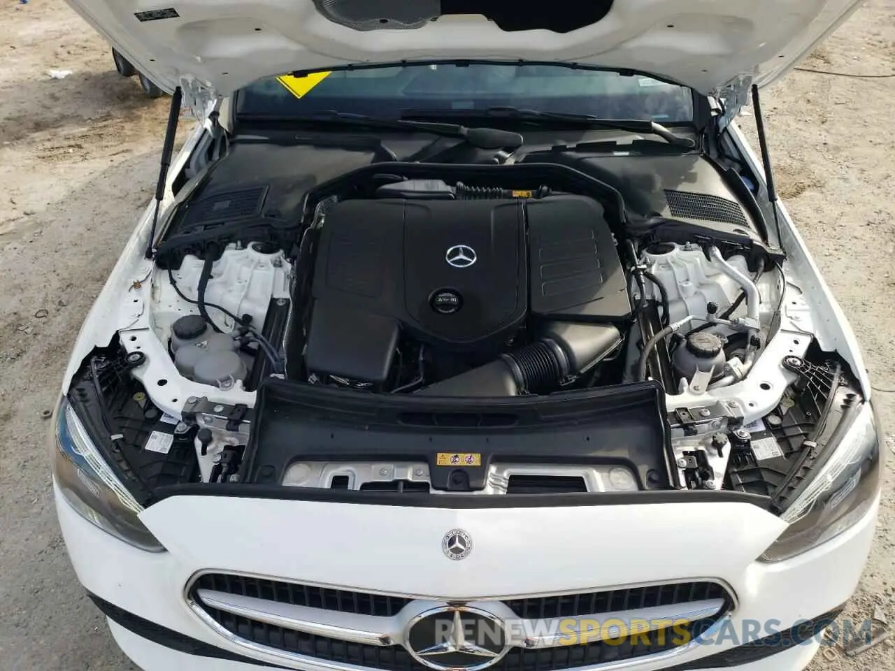 11 fotografías del automóvil dañado W1KAF4GB5PR145435 MERCEDES-BENZ C-CLASS 2023