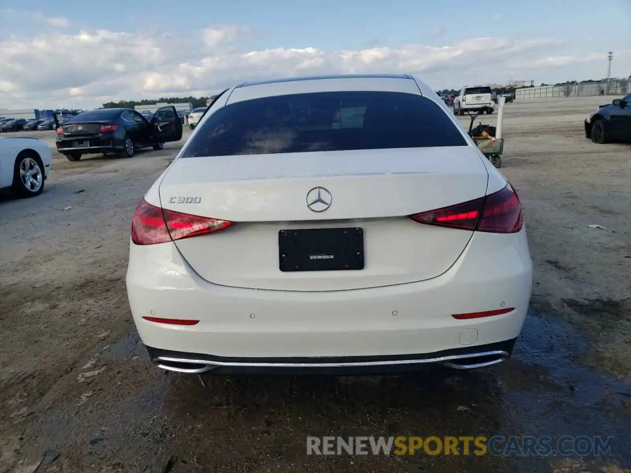 6 fotografías del automóvil dañado W1KAF4GB5PR145435 MERCEDES-BENZ C-CLASS 2023