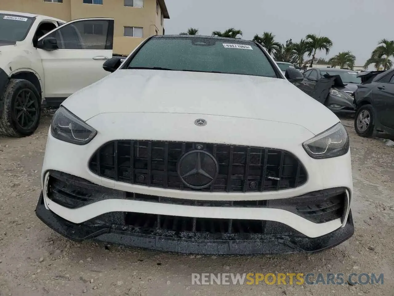 5 fotografías del automóvil dañado W1KAF4GB8PR072657 MERCEDES-BENZ C-CLASS 2023