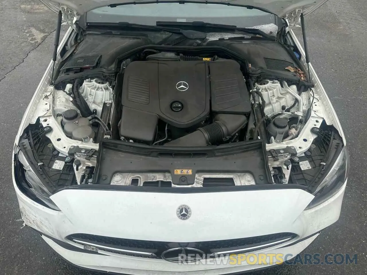 5 fotografías del automóvil dañado W1KAF4GBXPR084292 MERCEDES-BENZ C-CLASS 2023